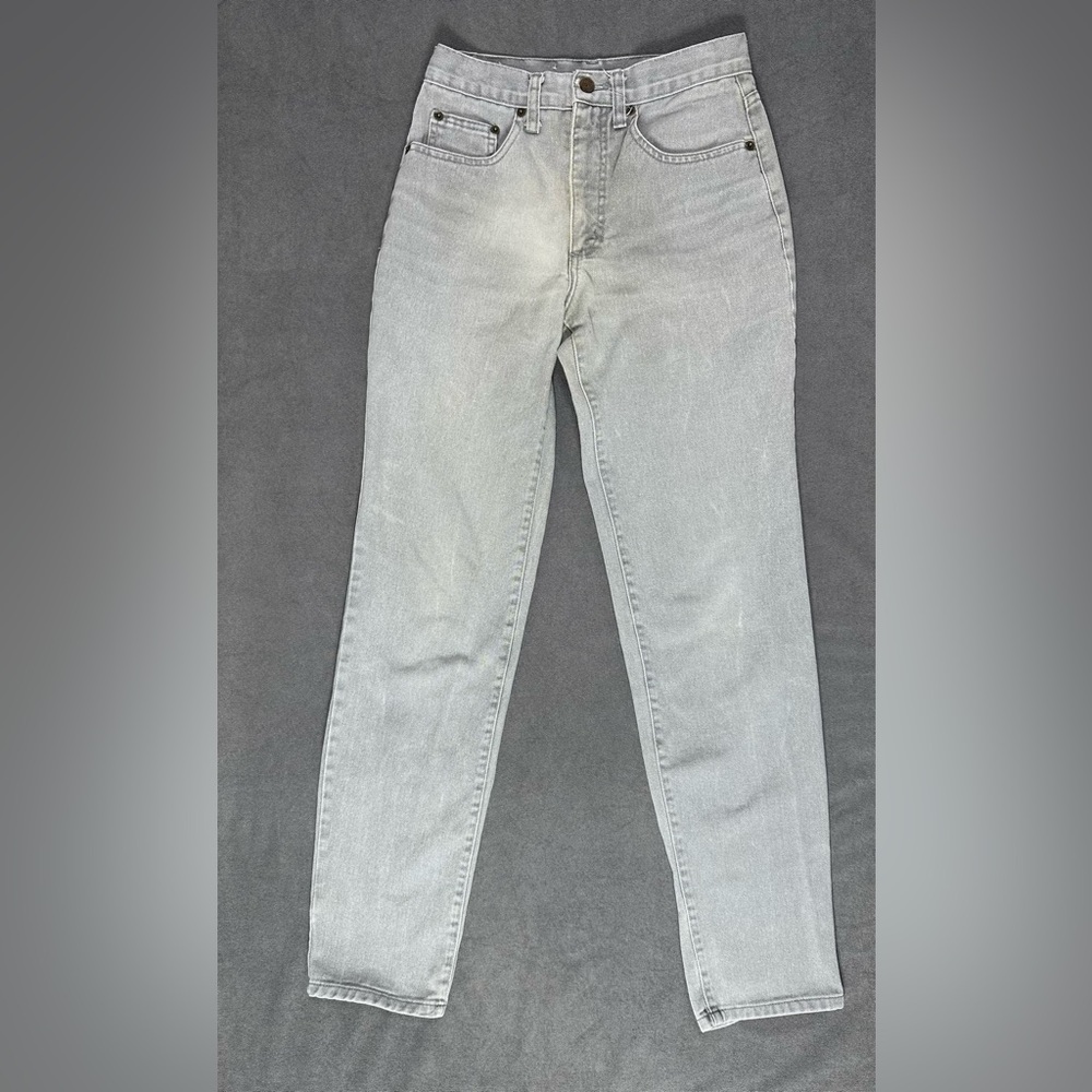 Guess Jeans Georges Marciano Womens 29 High Rise Gray Vintage Denim Straight Leg
